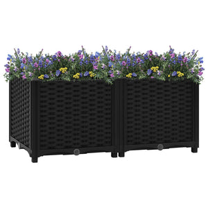 NNEVL Raised Bed 80x40x38 cm Polypropylene