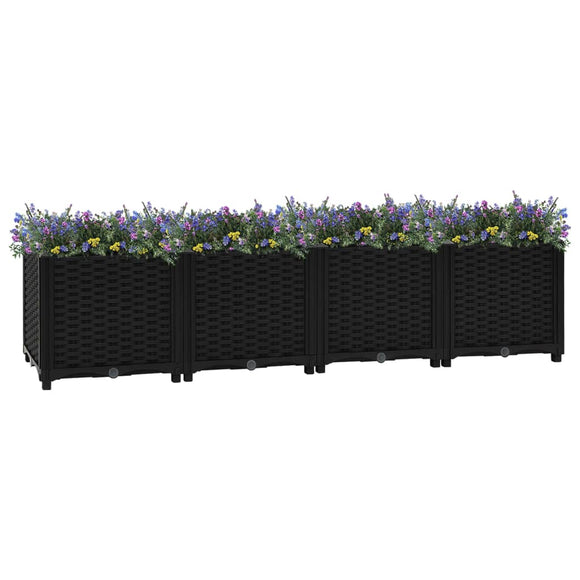 NNEVL Raised Bed 160x40x38 cm Polypropylene