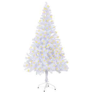 NNEVL Artificial Christmas Tree with LEDs&Stand 150 cm 380 Branches