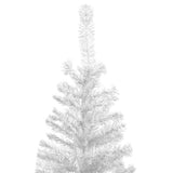 NNEVL Artificial Christmas Tree with LEDs L 240 cm White