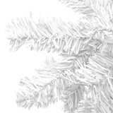NNEVL Artificial Christmas Tree with LEDs L 240 cm White