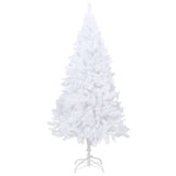 NNEVL Artificial Christmas Tree with LEDs&Thick Branches White 240 cm