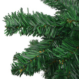 NNEVL Artificial Christmas Tree with LEDs&Ball Set L 240 cm Green
