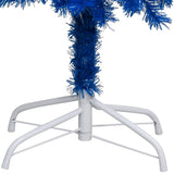 NNEVL Artificial Christmas Tree with LEDs&Ball Set Blue 240 cm PVC