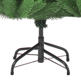 NNEVL Nordmann Fir Artificial Christmas Tree LED&Ball Set Green 210cm