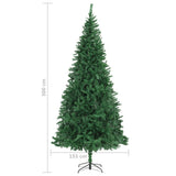NNEVL Artificial Christmas Tree with LEDs 300 cm Green