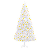 NNEVL Artificial Christmas Tree with LEDs 300 cm White