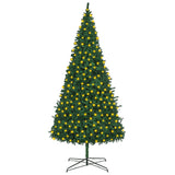 NNEVL Artificial Christmas Tree with LEDs 400 cm Green