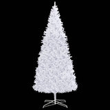 NNEVL Artificial Christmas Tree with LEDs&Ball Set LEDs 400 cm White