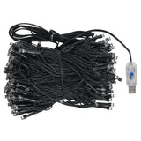 NNEVL Artificial Christmas Tree LEDs&Ball Set Green 210 cm PVC&PE