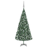 NNEVL Artificial Christmas Tree with LEDs&Ball Set 500 cm Green