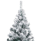 NNEVL Artificial Christmas Tree with LEDs&Ball Set Green 180 cm PVC