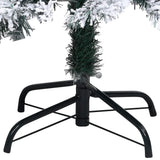 NNEVL Artificial Christmas Tree with LEDs&Ball Set Green 180 cm PVC