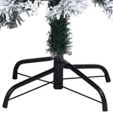 NNEVL Artificial Christmas Tree with LEDs&Ball Set Green 210 cm PVC