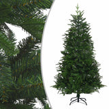 NNEVL Artificial Christmas Tree LEDs&Ball Set Green 210 cm PVC&PE