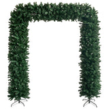 NNEVL Christmas Tree Arch with LEDs&Ball Set Green 240 cm