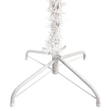 NNEVL Slim Christmas Tree with LEDs&Ball Set White 240 cm