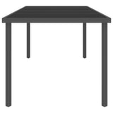 NNEVL 11 Piece Outdoor Dining Set Steel