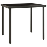 NNEVL 5 Piece Outdoor Dining Set Steel