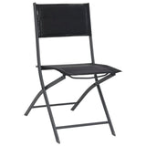 NNEVL 5 Piece Outdoor Dining Set Steel