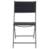 NNEVL 5 Piece Outdoor Dining Set Steel