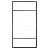 NNEVL Towel Rack Black 60x10x116 cm Steel