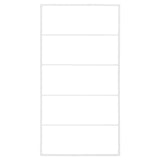 NNEVL Towel Rack White 60x10x116 cm Steel