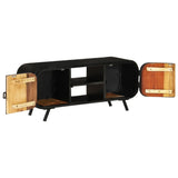NNEVL TV Cabinet 110x30x45 cm Solid Reclaimed Wood