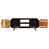 NNEVL TV Cabinet 110x30x45 cm Solid Reclaimed Wood
