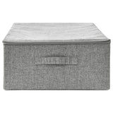 NNEVL Storage Box Fabric 70x40x18 cm Grey