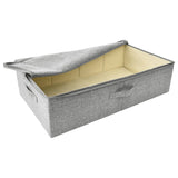 NNEVL Storage Box Fabric 70x40x18 cm Grey