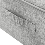 NNEVL Storage Box Fabric 70x40x18 cm Grey