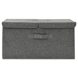 NNEVL Storage Box Fabric 50x30x25 cm Anthracite