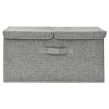 NNEVL Storage Box Fabric 50x30x25 cm Grey