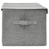 NNEVL Storage Box Fabric 50x30x25 cm Grey