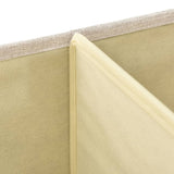 NNEVL Storage Box Fabric 50x30x25 cm Cream