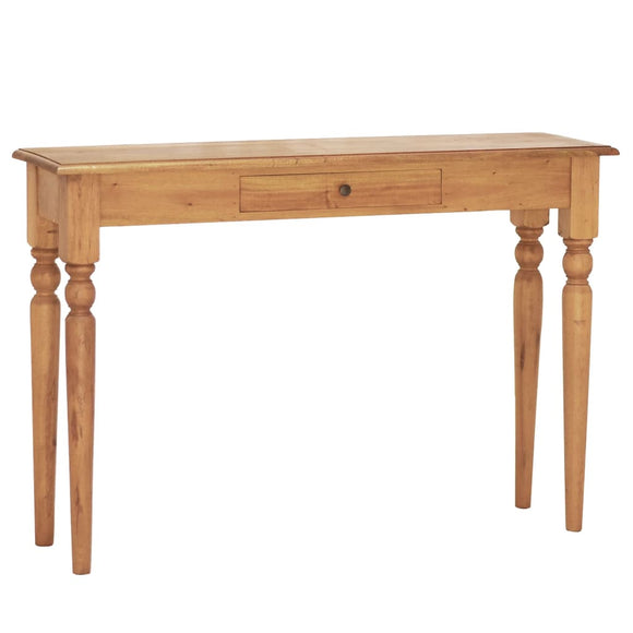 NNEVL Console Table 110x30x75 cm Solid Mahogany Wood