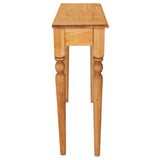 NNEVL Console Table 110x30x75 cm Solid Mahogany Wood