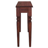 NNEVL Console Table Classical Brown 110x30x75 cm Solid Mahogany Wood