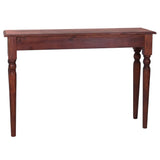 NNEVL Console Table Classical Brown 110x30x75 cm Solid Mahogany Wood
