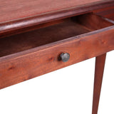 NNEVL Console Table Classical Brown 110x30x75 cm Solid Mahogany Wood