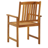 NNEVL Garden Chairs 6 pcs Solid Wood Acacia