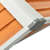 NNEVL Garden Robot Lawnmower Shed 92x97x63 cm Galvanised Steel Brown