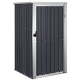 NNEVL Garden Tool Shed Anthracite 88x89x161 cm Galvanised Steel