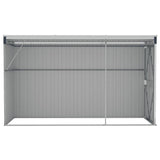 NNEVL Wall-mounted Garden Shed Anthracite 118x288x178 cm Steel