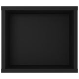 NNEVL Hanging TV Cabinet Black 100x30x26.5 cm Chipboard