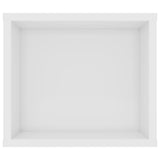 NNEVL Hanging TV Cabinet High Gloss White 100x30x26.5 cm Chipboard