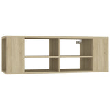 NNEVL Wall-Mounted TV Cabinet Sonoma Oak 102x35x35 cm Chipboard