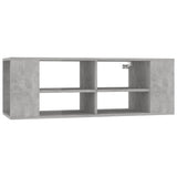 NNEVL Wall-Mounted TV Cabinet Concrete Grey 102x35x35 cm Chipboard