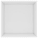 NNEVL Wall-Mounted TV Cabinet High Gloss White 102x35x35 cm Chipboard
